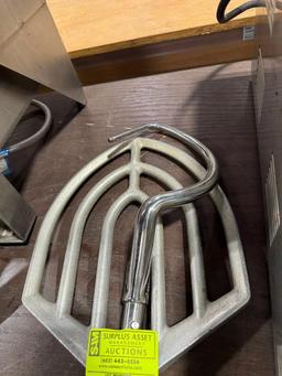 Mixer attachments, flat beater/dough hook