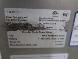 Oliver/MHS Commercial bread slicer