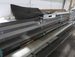 Hussmann refrigerated multideck case, no ends, 12' case