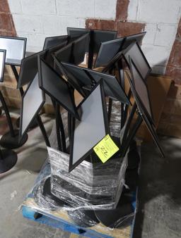 sign holder stands