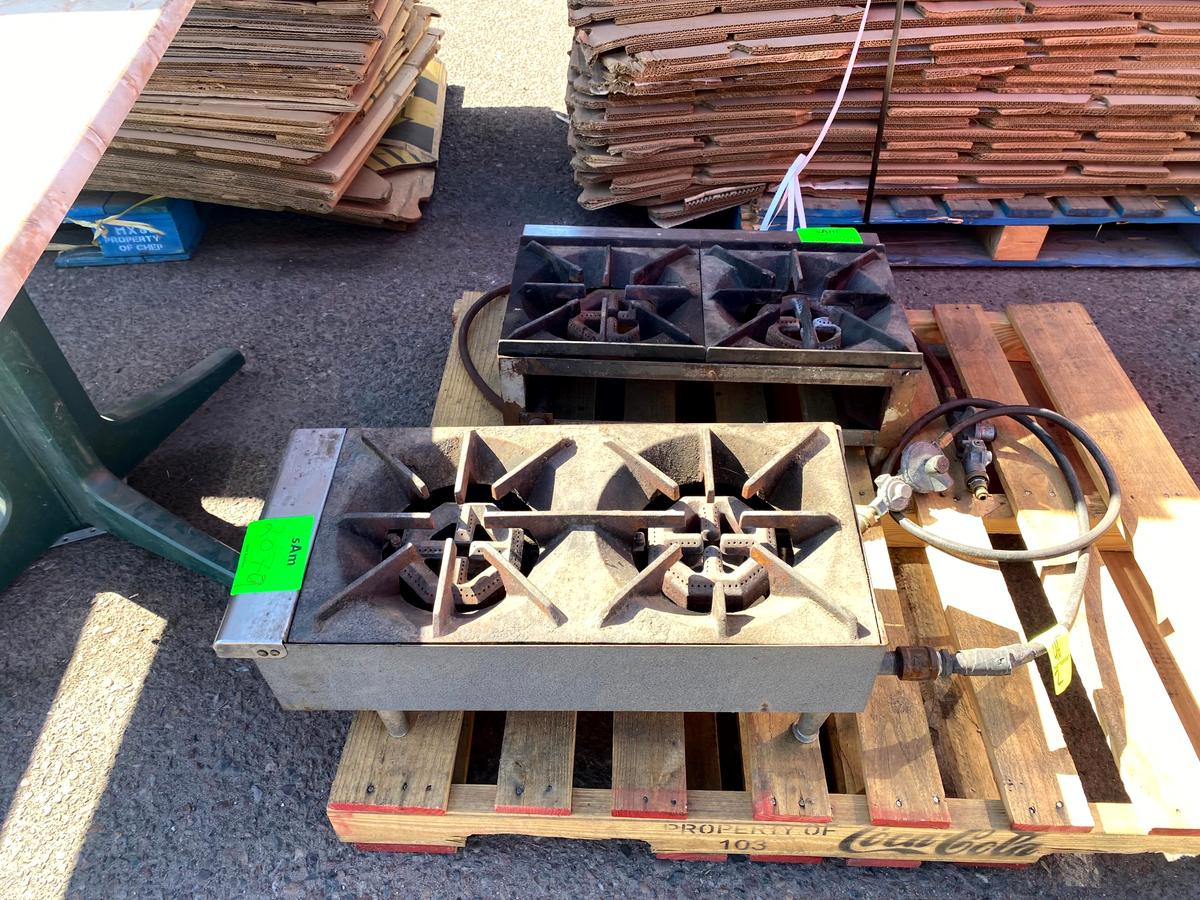 NATURAL GAS TWO BURNER COOKTOPS