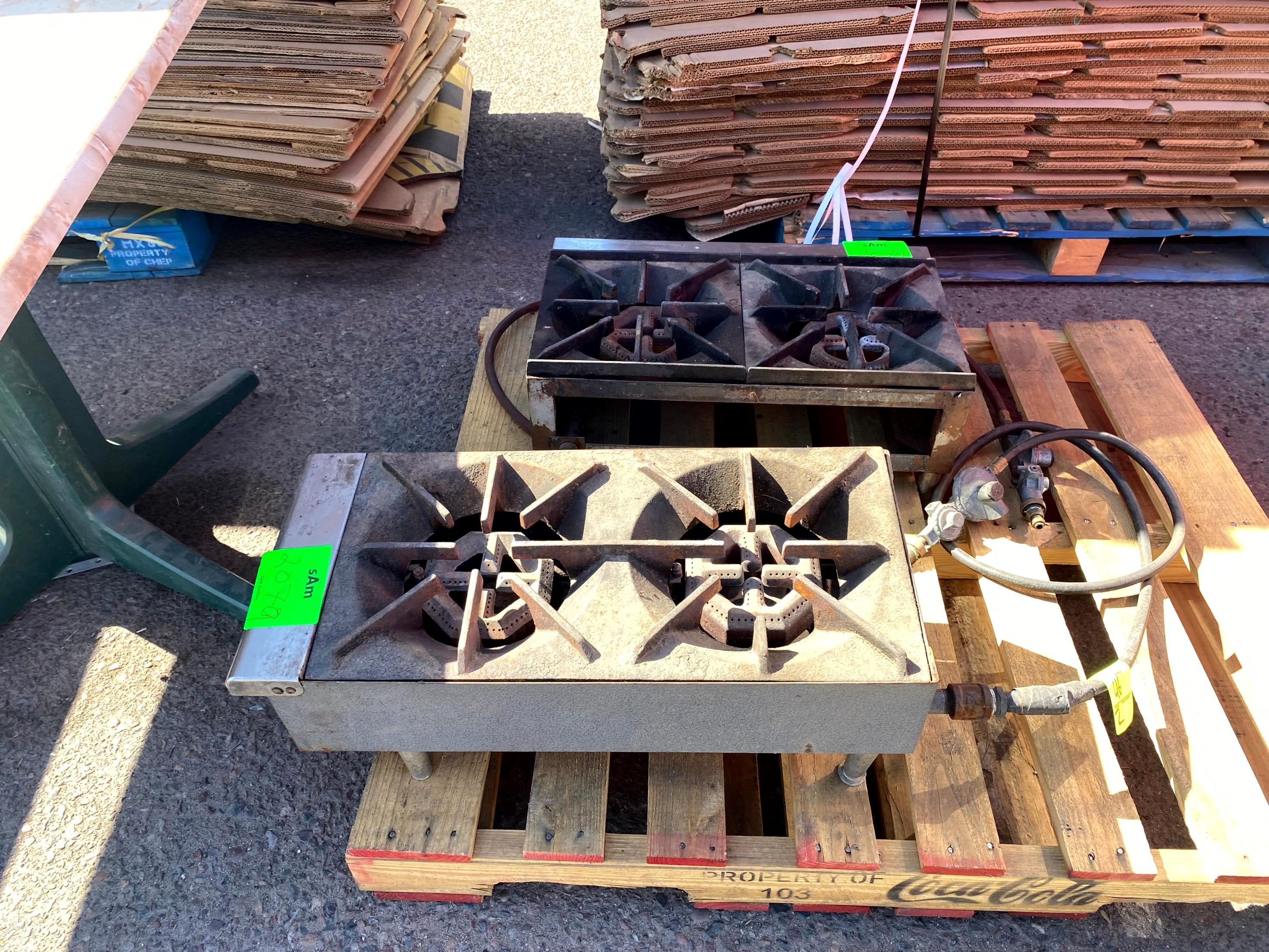 NATURAL GAS TWO BURNER COOKTOPS