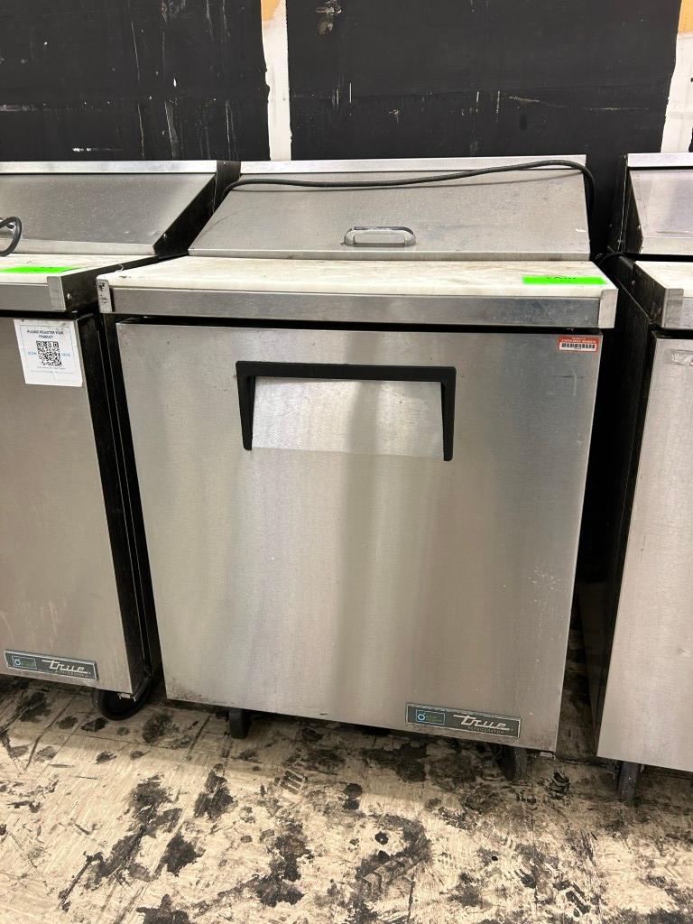 TRUE NATURAL REFRIGERANT 27IN PREP TABLE