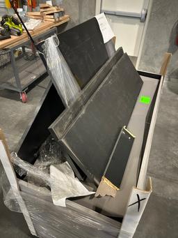 JSI 63IN X 24IN WOODEN MERCHANDISING TABLE