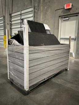 JSI 63IN X 24IN WOODEN MERCHANDISING TABLE