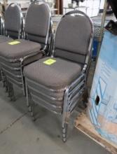 padded stackable chairs