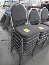 padded stackable chairs