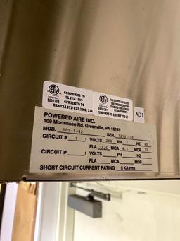 POWERED AIRE AIR CURTAIN