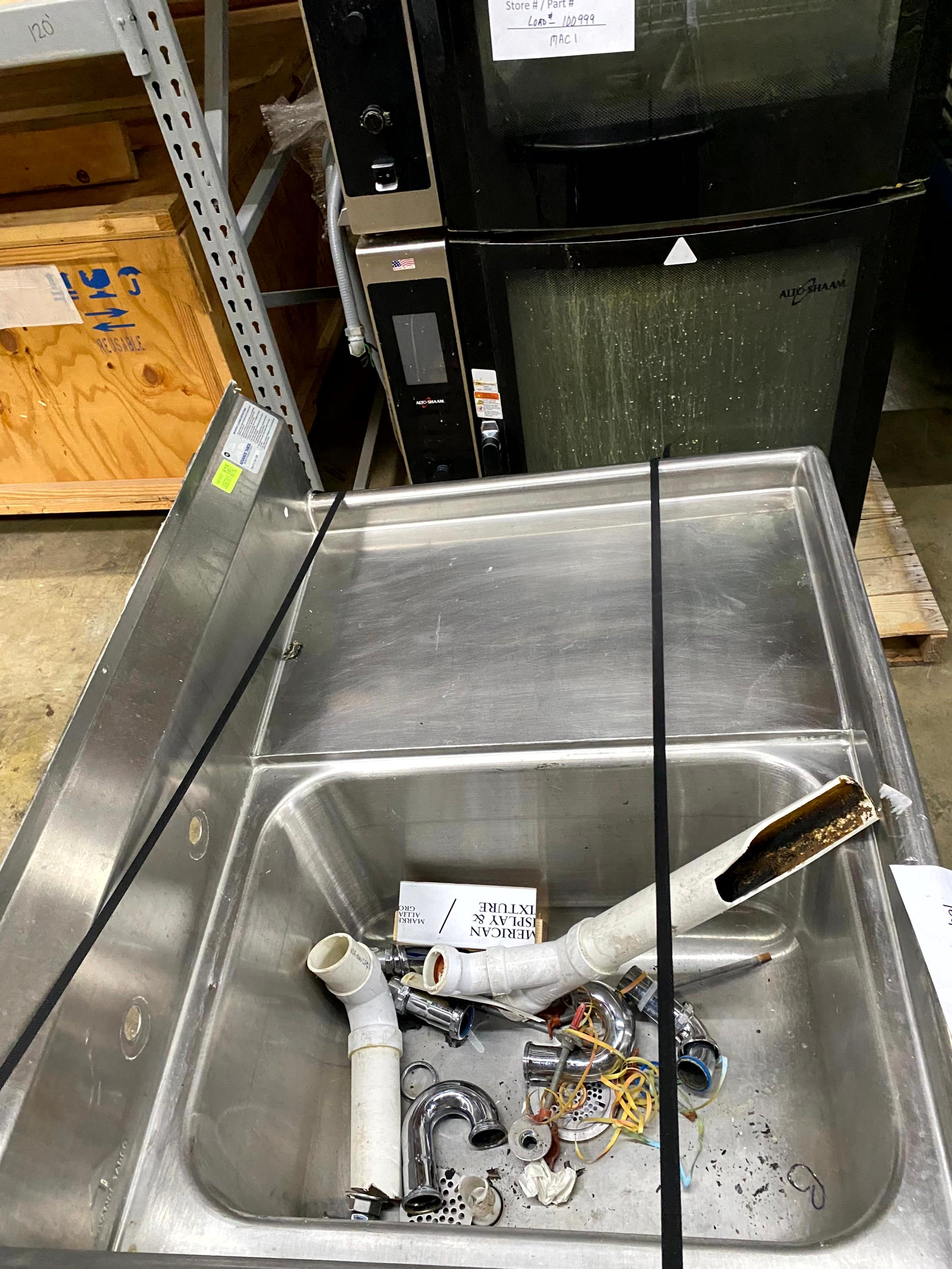 SINGLE BASIN STAINLESS SINK