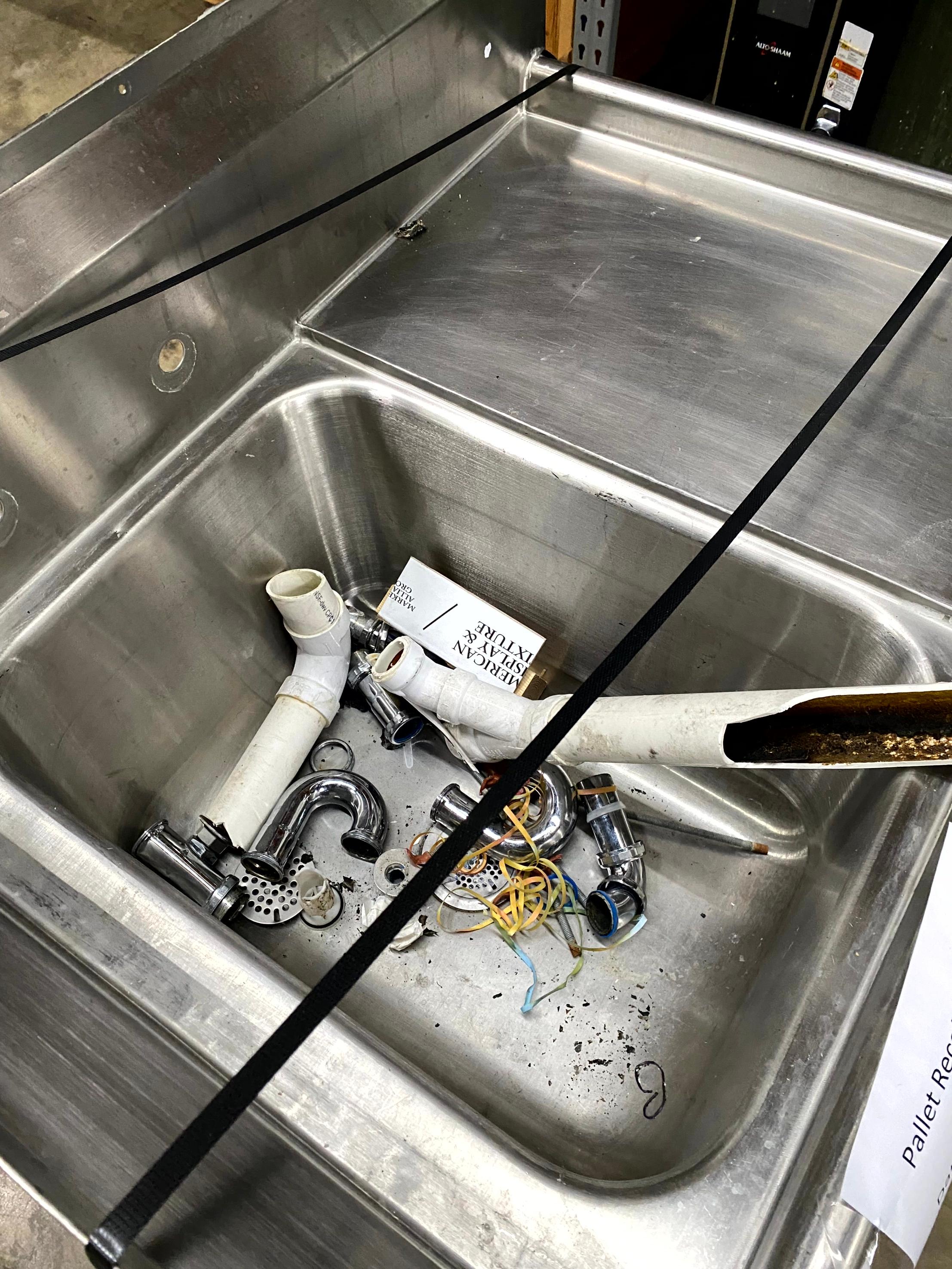 SINGLE BASIN STAINLESS SINK