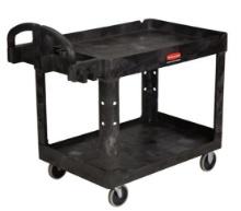 RUBBERMAID TWO TIER CART (NEW)