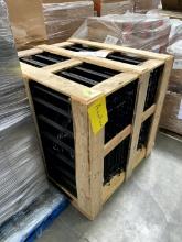 CRATE OF ANTHONY WIRE SHELVES