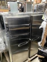 CONTINENTAL TWO DOOR STAINLESS FREEZER