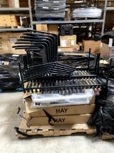PALLET OF HAY CHAIRS AND TABLES