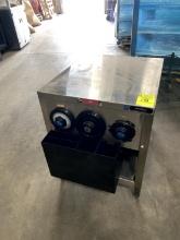 AMTEKCO STAINLESS CUP DISPENSER TABLE