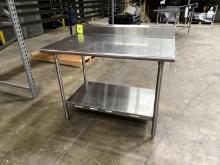 4FT X 30" X 40" STAINLESS STEEL TABLE