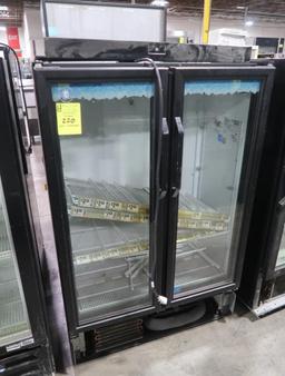 True two door refrigerator merchandiser