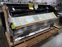 Hussmann low profile refrigerated case, 8' case, self-contained