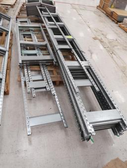 pallet of Lozier storage shelf uprights