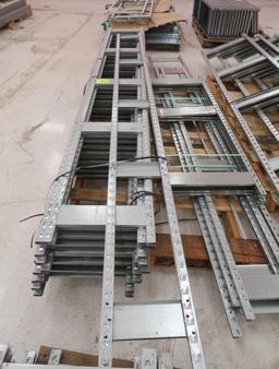 pallet of Lozier storage shelf uprights