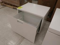white bunkers w/ drawer, new