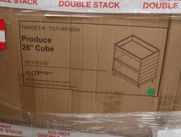 produce 26" cube, new