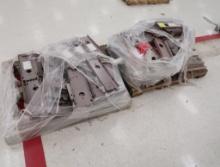 pallets of Lozier base brackets