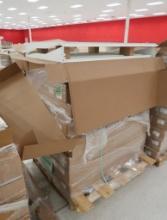 pallets of Lozier shelves