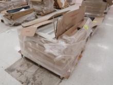 pallet of Lozier shelves