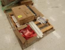 Lozier gondola counter, undercounter bag well & other shelving materials