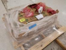 pallet of Lozier peg panel brackets