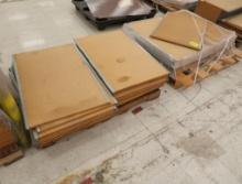 pallets of Lozier storage sheves