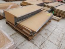 pallet of Lozier storage sheves
