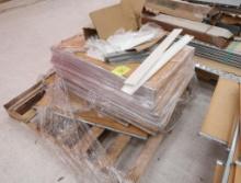 pallet of Lozier storage sheves