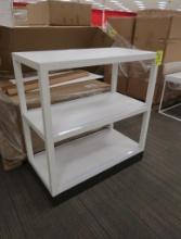 merchandising shelves, new