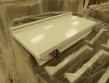 pallet of front-lit 24" shelves for lots 255-259