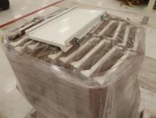 pallet of front-lit 24" shelves for lots 255-259