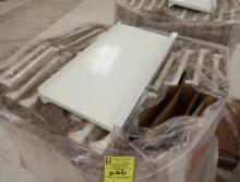 pallet of front-lit 24" shelves for lots 255-259