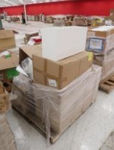 pallet of "home/floral medium bucket"