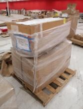 pallet of hygiene stations