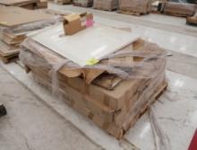 pallet of misc Lozier shelves & display end frames