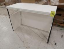 merchandising table, white, new