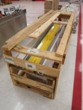 RollSeal walk-in cooler/freezer door, new