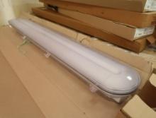 pallet of vapor tight LED light fixtures
