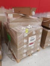 pallet of LED uplight fixtures