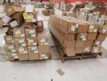 pallets of LED light fixtures