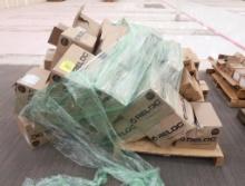 pallet of assorted Reloc lighting cables