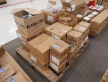 pallet of assorted Reloc Quick-Flex splitters & cables