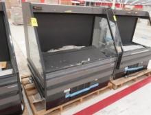 Hill Phoenix low profile refrigerated case, self-contained