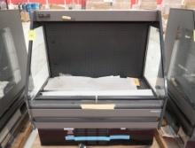 Hill Phoenix low profile refrigerated case, self-contained